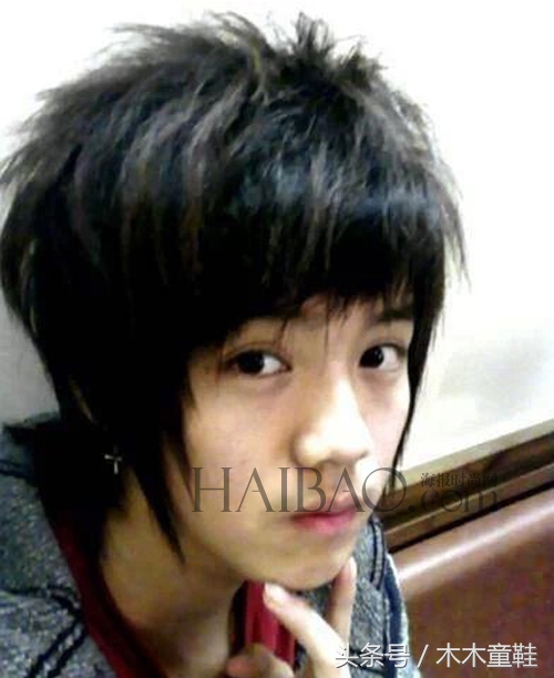 像鹿晗的一个杀马特网红,鹿晗杀马特发型照片