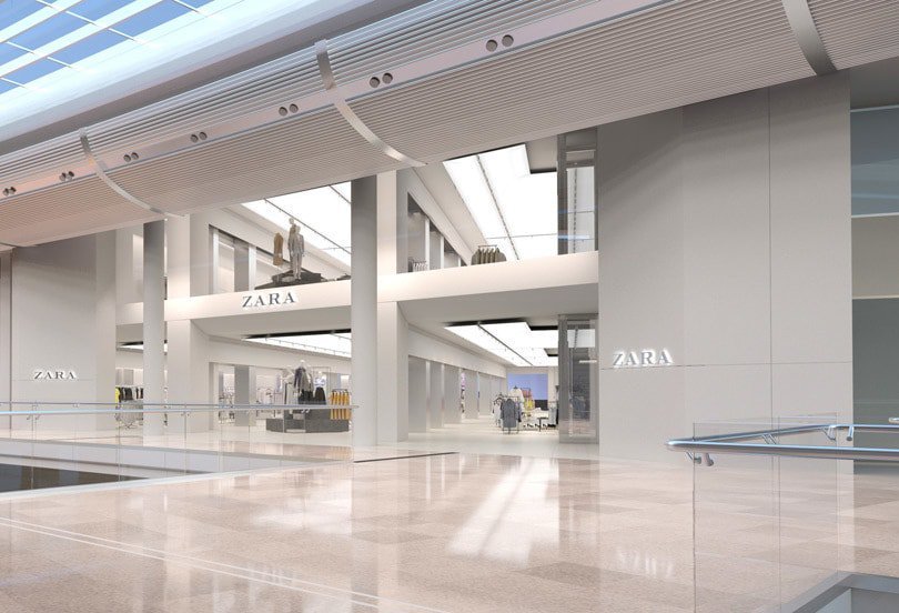 zara实体店抢购视频,zara国外门店