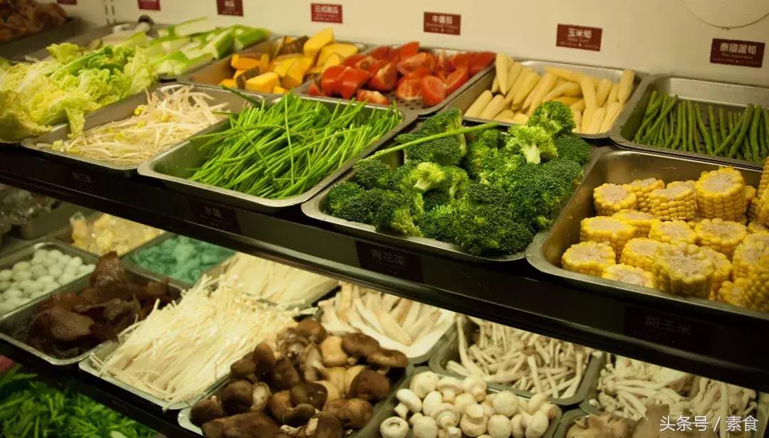 素火锅素食,清淡的素火锅