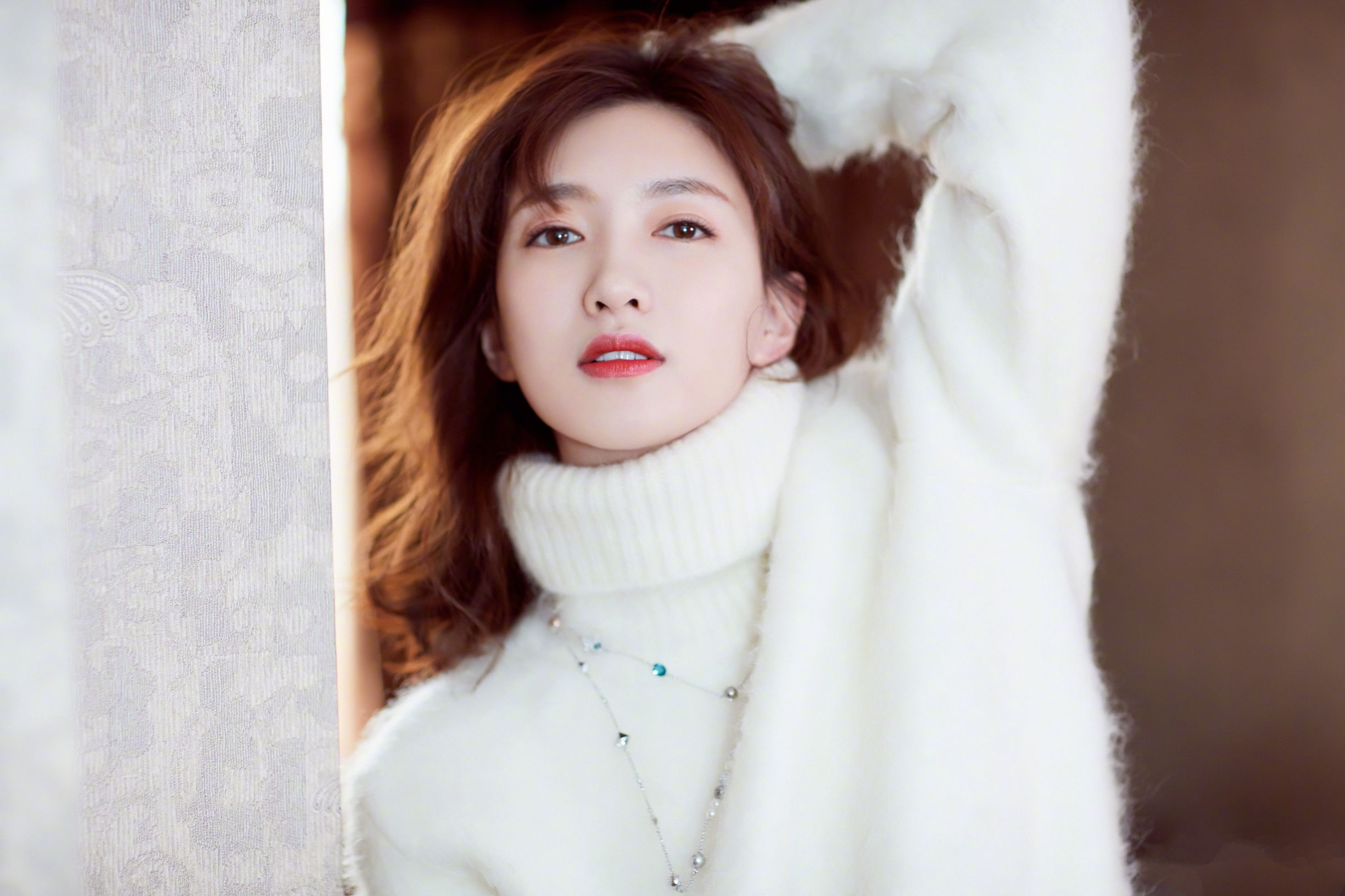 江疏影自己口红颜色,江疏影好先生口红色号