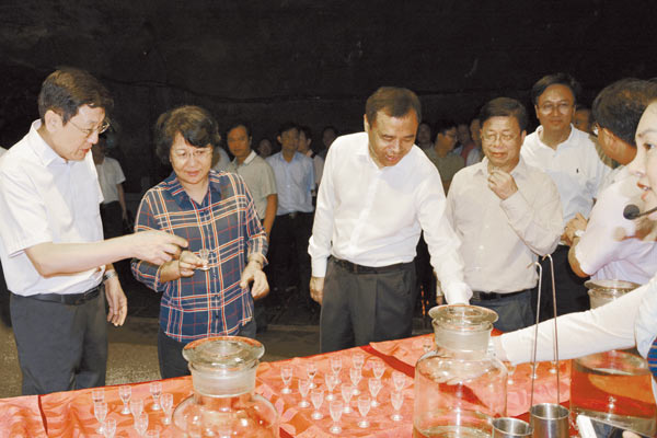 我市*党**政代表团到河池市考察学习