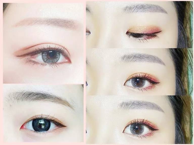 韩妞的眼影怎么盘,美瞳推荐韩系妆容