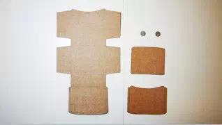 手工卡包零钱包,自制布艺卡包做法