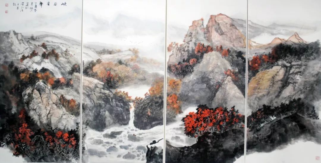 展讯笔墨丹青作品欣赏,展讯中国画名家作品