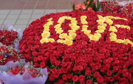 情人节999朵玫瑰大概多少钱临颍,情人节送白色玫瑰花的寓意