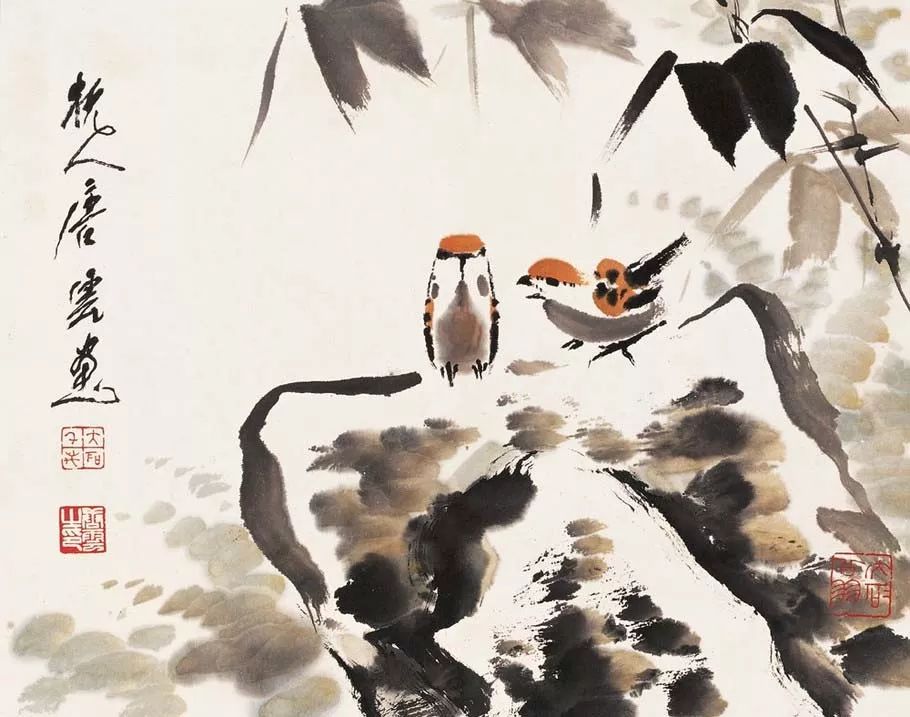 唐云早期花鸟作品欣赏,唐云先生花鸟条幅全集