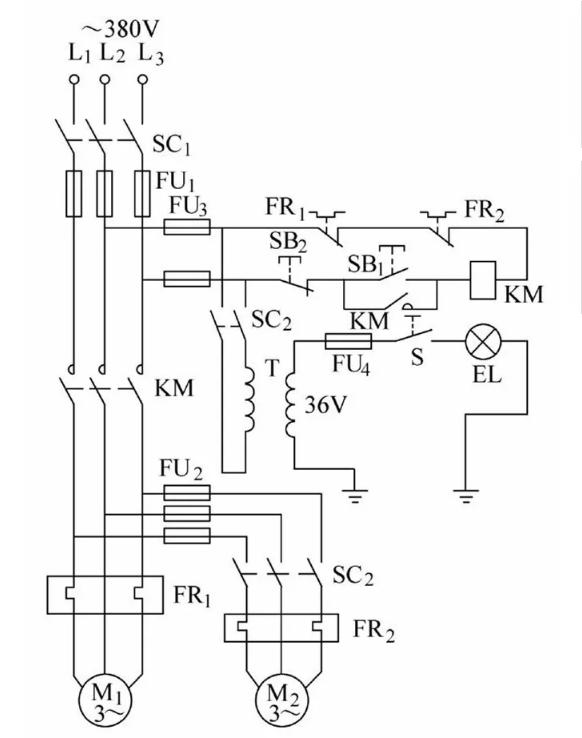 电子电工技术电路图教学,电工电路图教学直播