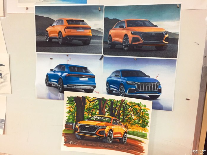 奥迪q82018和2019,奥迪q8旗舰版