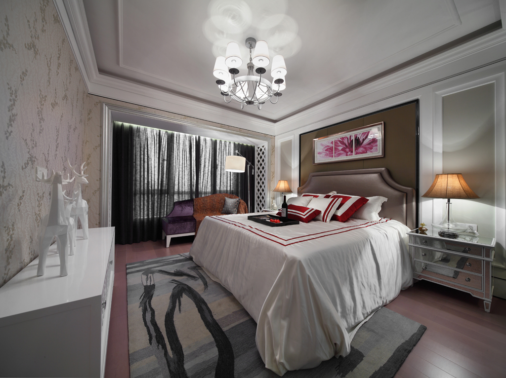 太原天悦195平样板间,太原源艺汇通装饰