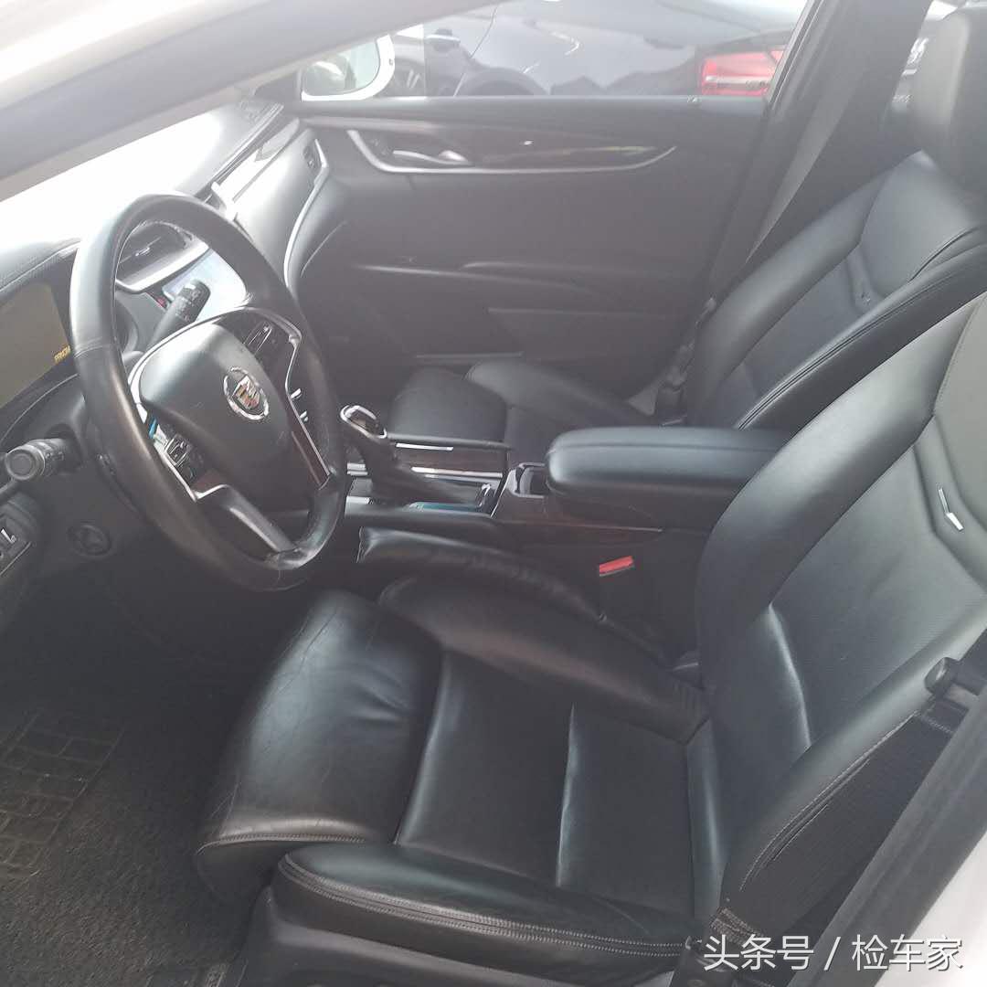 不到4年车龄凯迪拉克XTS卖17万,这车况得多无敌?