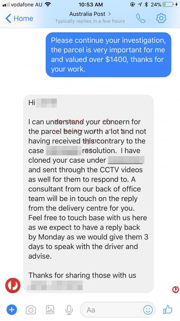 神秘消失的澳洲包裹？澳华女维权举步维艰！