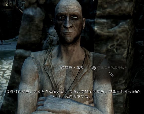 天际省那些参加过世界大战的人们，老滚里的人物录