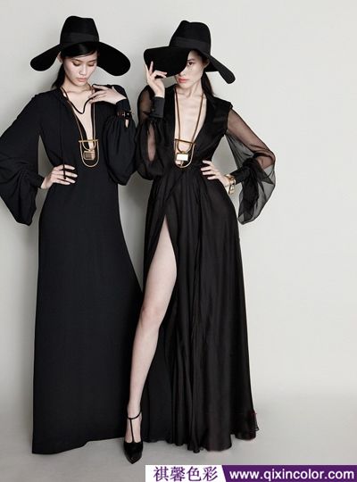 服装搭配：超模演绎2013新女性的“摩登时代”