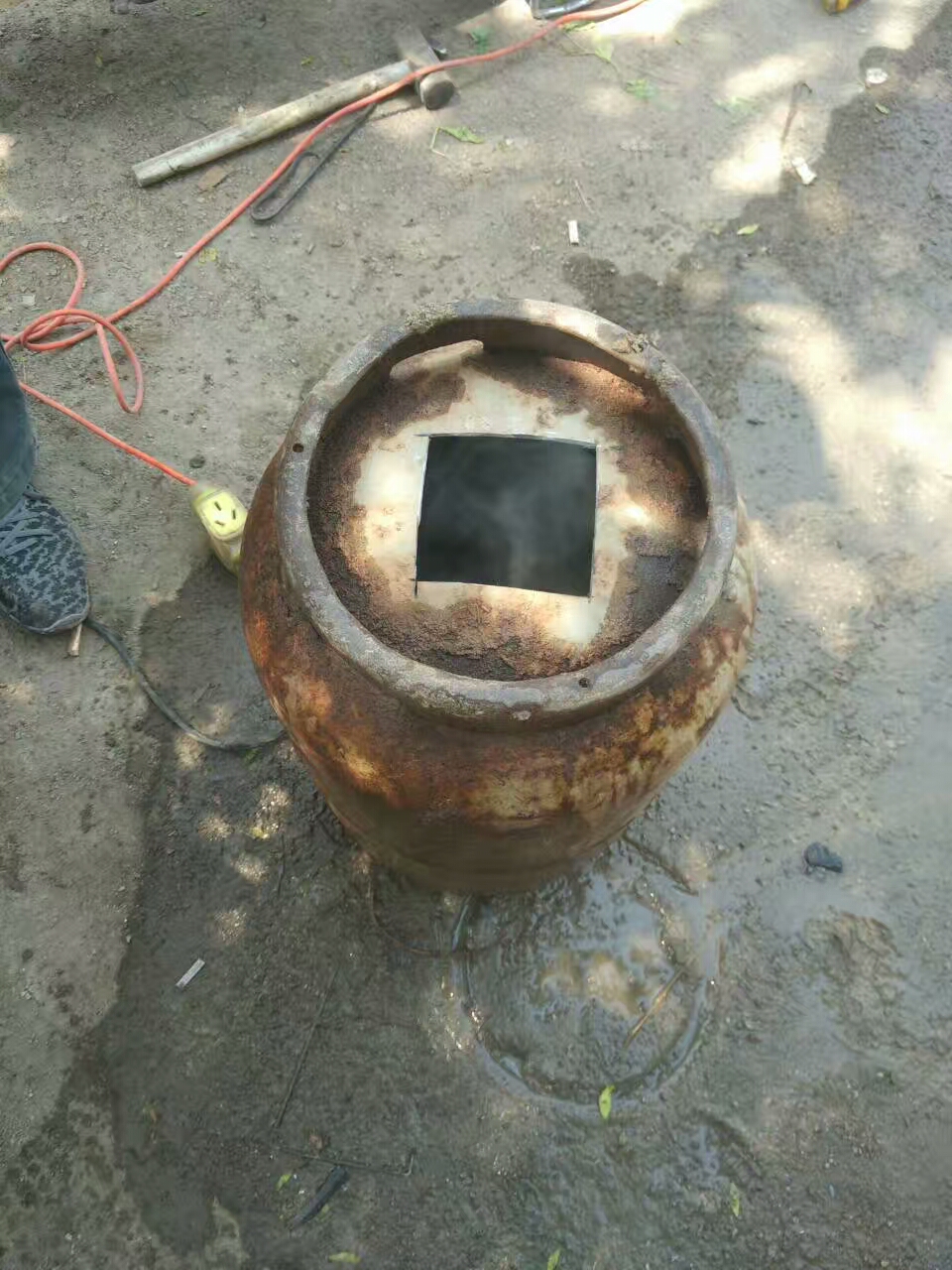 自制烤串炉子的做法,自制烤串炉子尺寸图纸