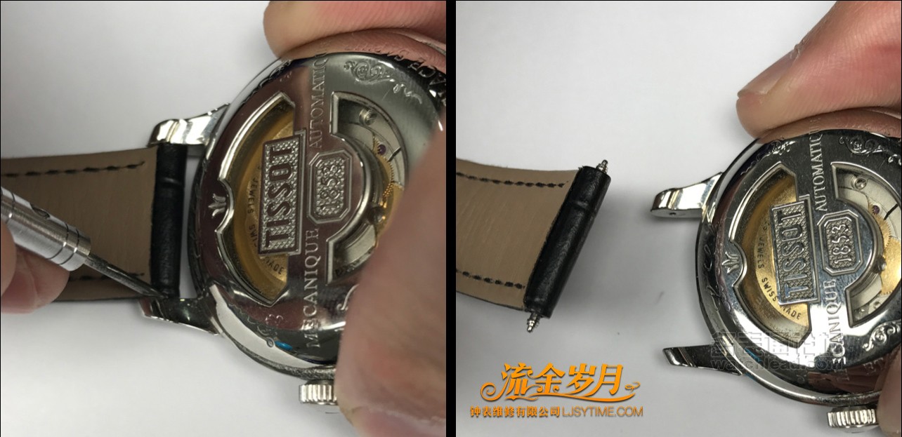 浪琴表如何保养和维修,修表教程浪琴八针月相