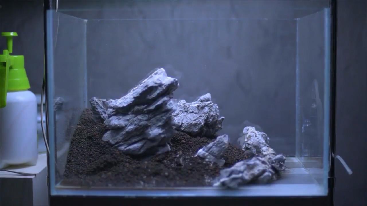 鱼缸景观搭建图解,鱼缸景观石制作教程