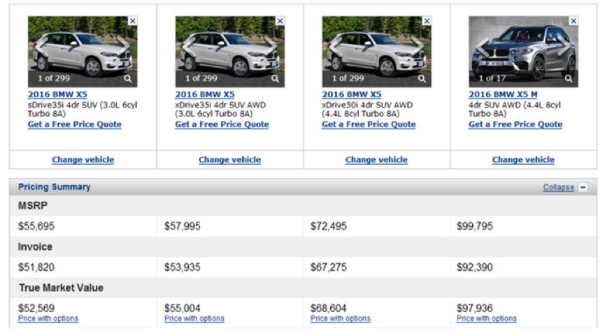 便宜的宝马x5车型报价,美版新款宝马x5价格