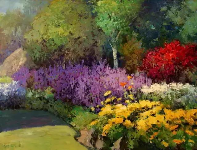 意象油画名家作品,当代中国油画名家写生风景