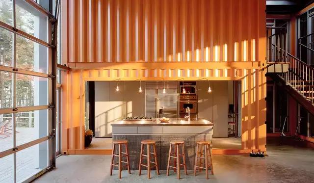 8个集装箱变身独立别墅,超实用的集装箱别墅