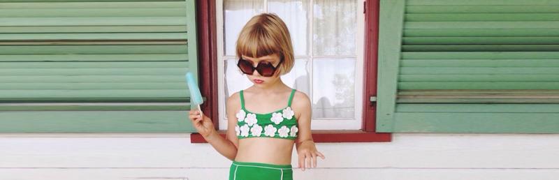 女宝牛仔背带裙亲子装,森系背带裙穿搭宝宝