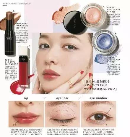 日本流行彩妆推荐女,日本火的彩妆