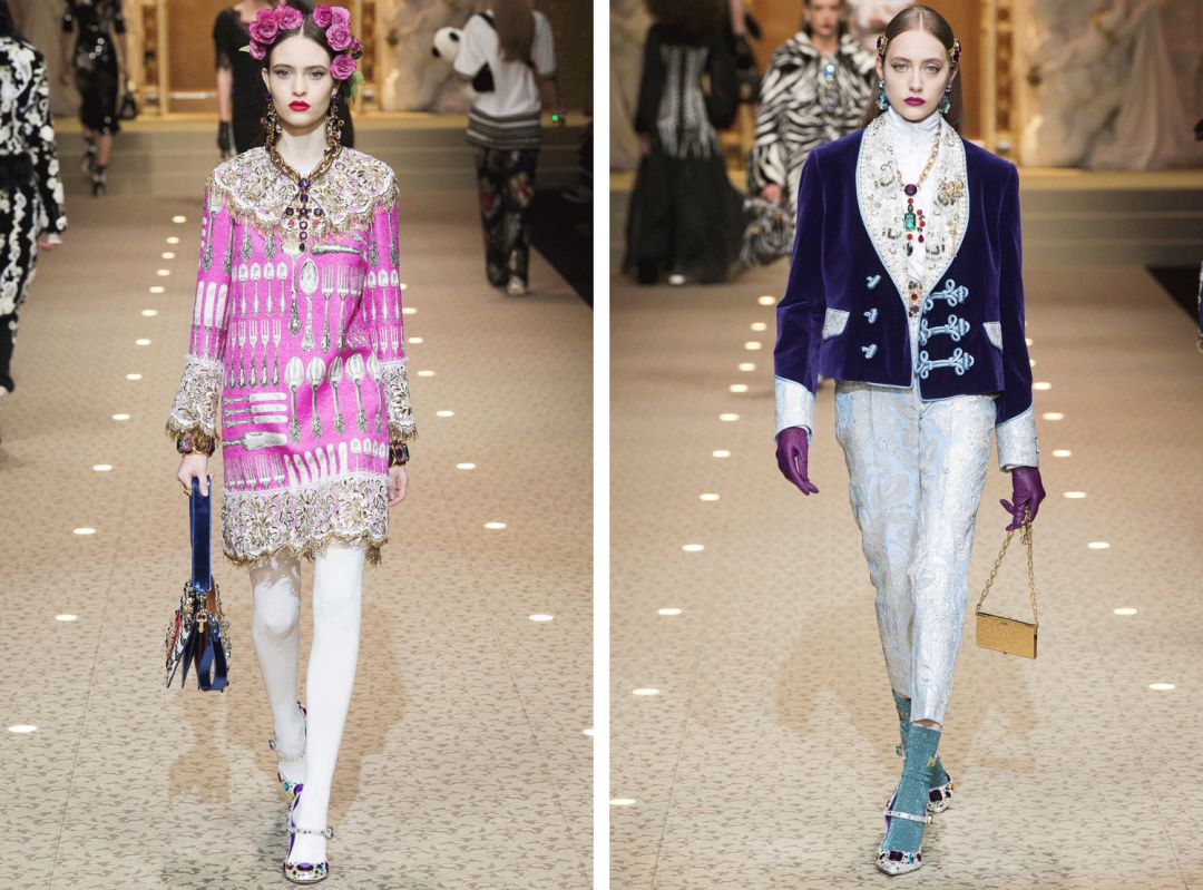 跟着王子凯”和“公主迪”看完这场杜嘉班纳大秀,你绝对不后悔