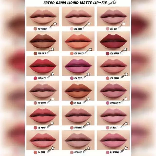 泰国唇釉哑光推荐,泰国唇釉都有哪些