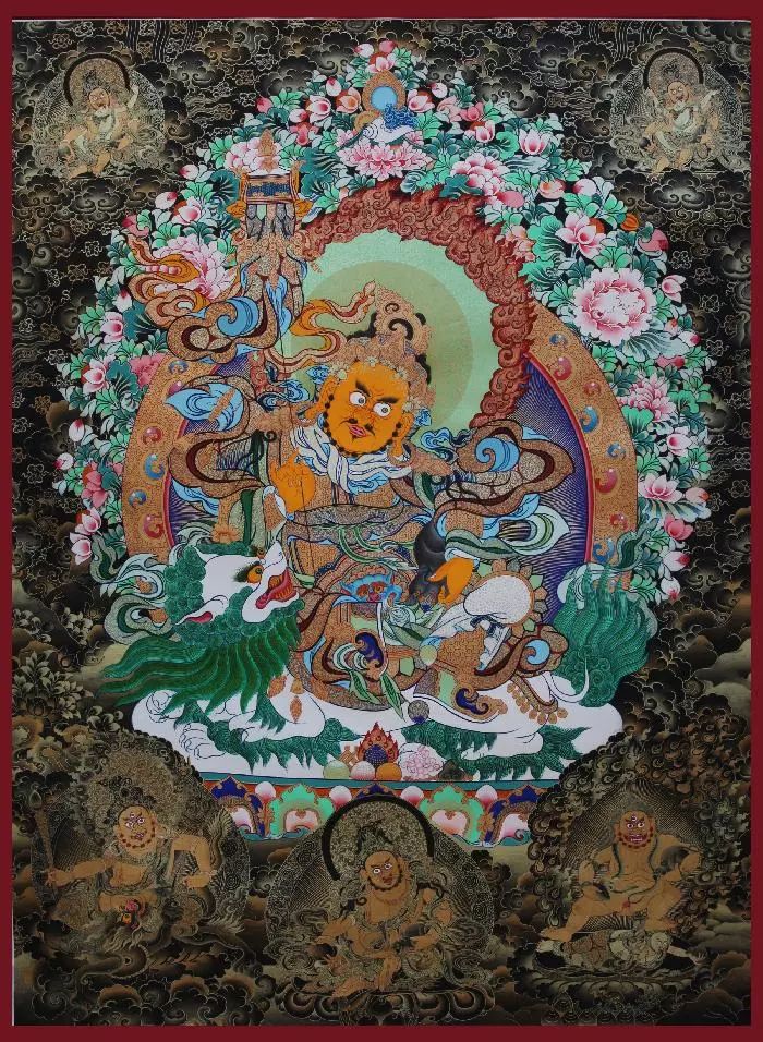 佛教艺术之旅系列唐卡篇,藏传佛教艺术唐卡赏析