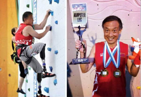 攀登珠穆朗玛峰夏伯渝,珠峰假肢登山者夏伯渝视频