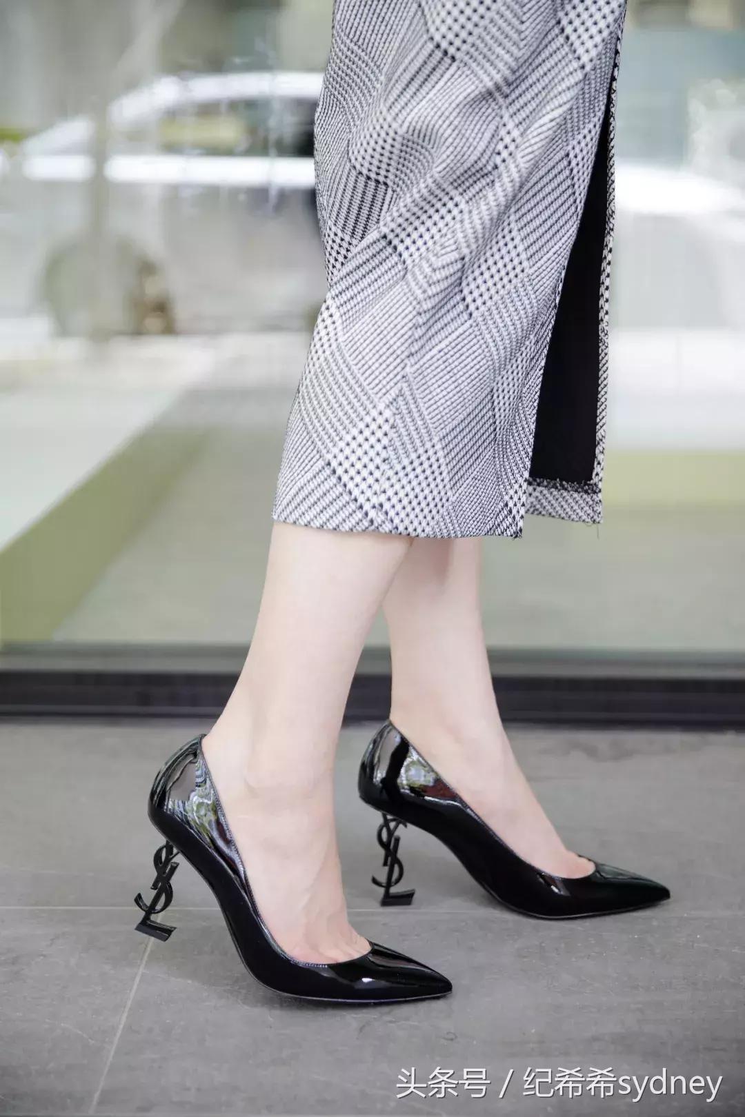 好看不实用ysl高跟鞋,买了双超大的鞋子