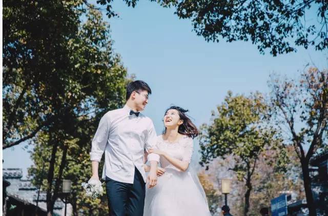 小清新婚纱照唯美图片,小清新婚纱照是不是很唯美啊