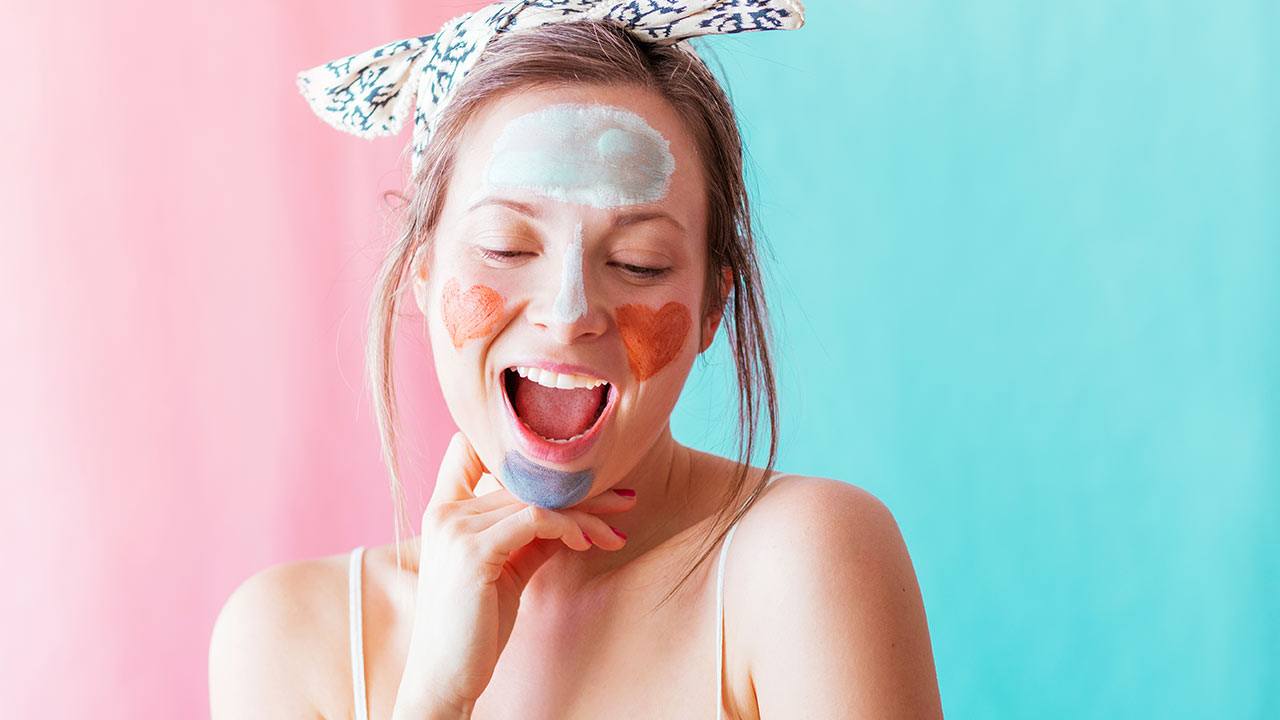 泥状面膜玩起混搭，肌肤问题一次搞定