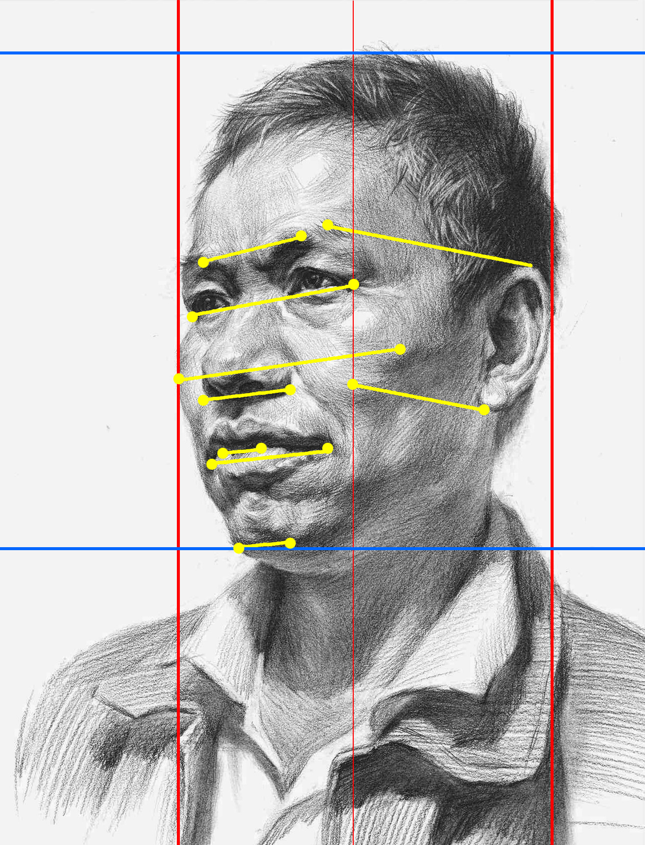 素描不整体怎么办,素描五官不清晰怎么办