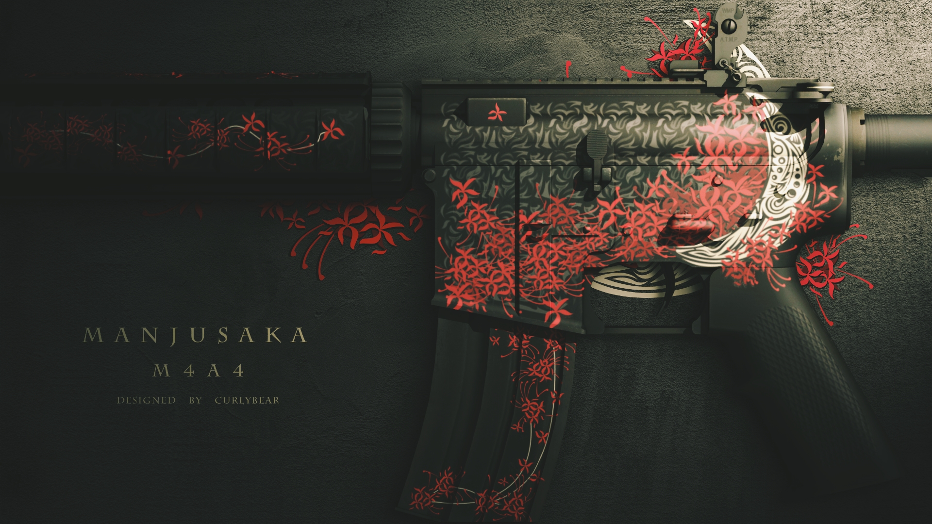 自制m4a4最好看的皮肤,自制作m4皮肤