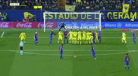 盘点梅西十大无解任意球,梅西任意球和c罗任意球