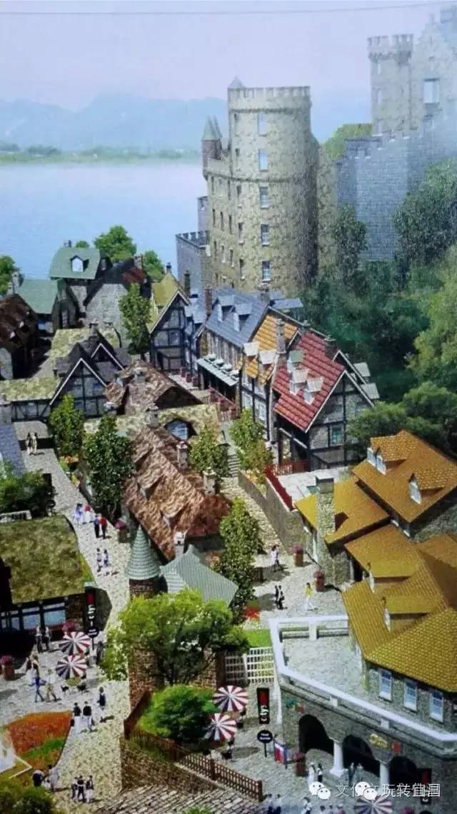 三峡小镇全景图,三峡童年小镇