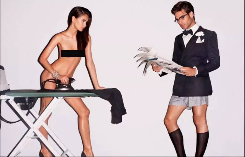 总是性挑逗的CK，这次的广告又被举报了