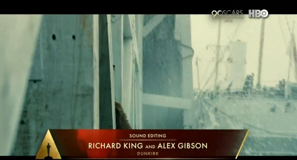 第90届奥斯卡获奖电影,第90届奥斯卡完整获奖名单