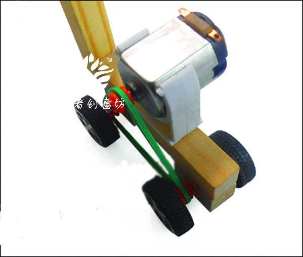 王者创意坊（玩具制作）：一个适合带小朋友一起制作的有线遥控车