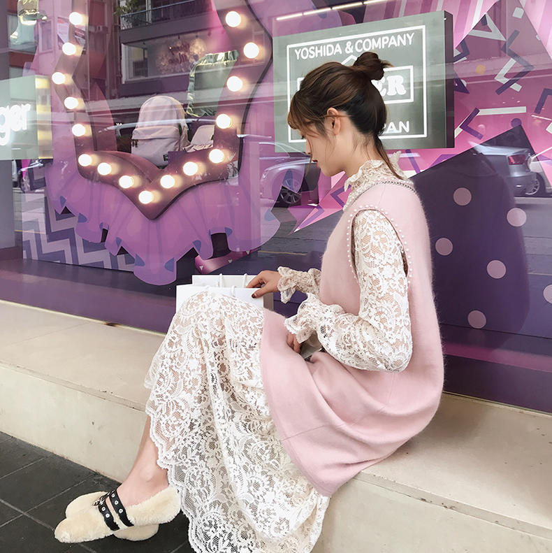 没有马甲线,针织马甲线