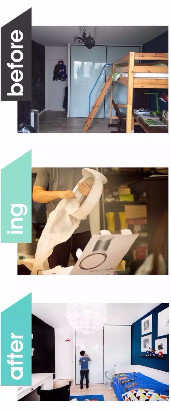 儿童空间收纳整理,怎样做儿童房间又便宜又增加收纳