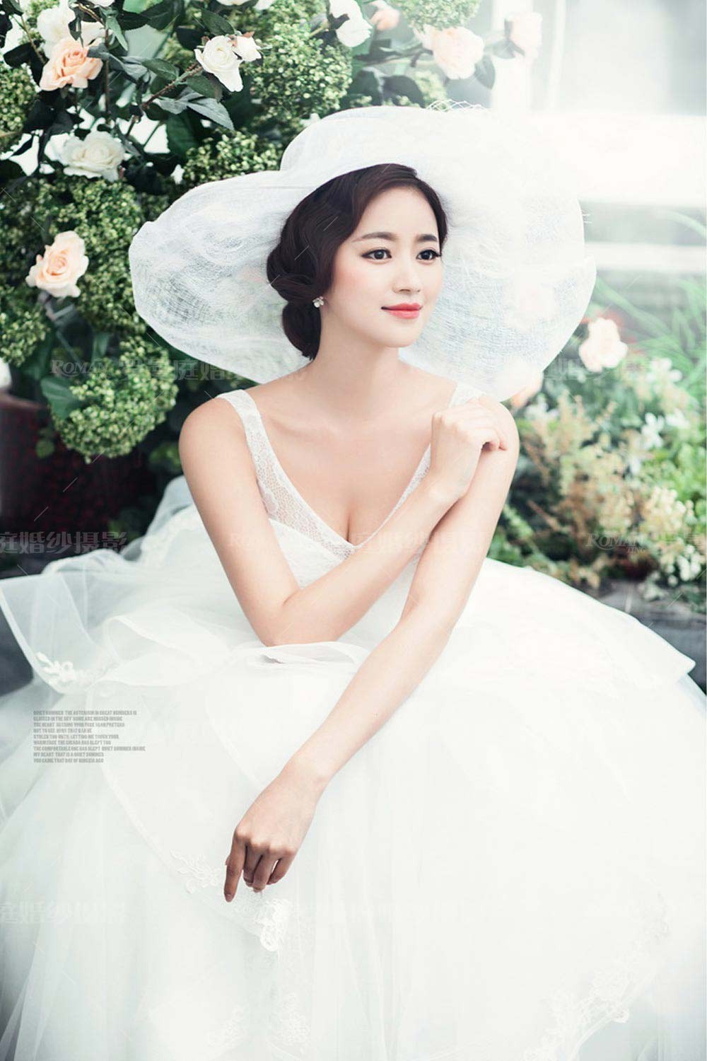 罗曼庭|“欢乐颂”女主角拍婚纱照，会是什么样子？