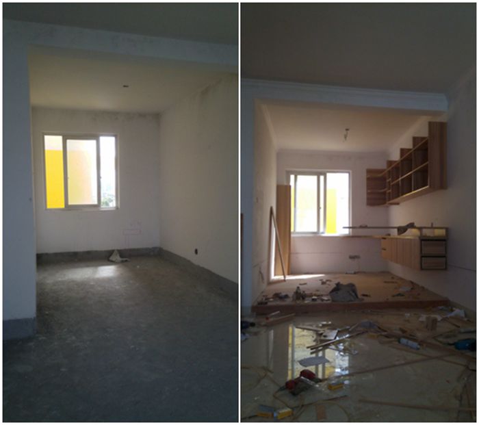 150平米简约风格,150平方房子装修轻奢风没有厨房