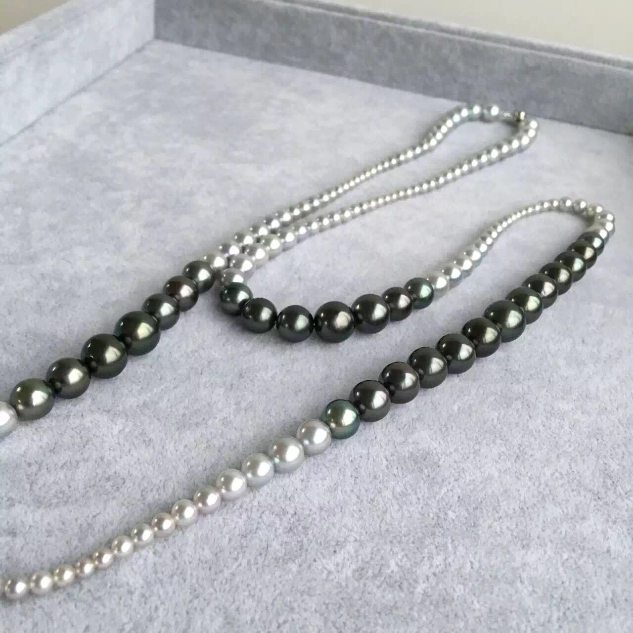 怎么鉴别大溪地黑珍珠,真假大溪地黑珍珠对比图