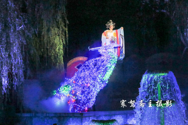 西安华清宫长恨歌实景,华清宫长恨歌舞剧大型实景演出