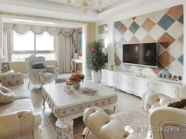 性价比最高的瓷砖电视墙,小众化瓷砖电视墙