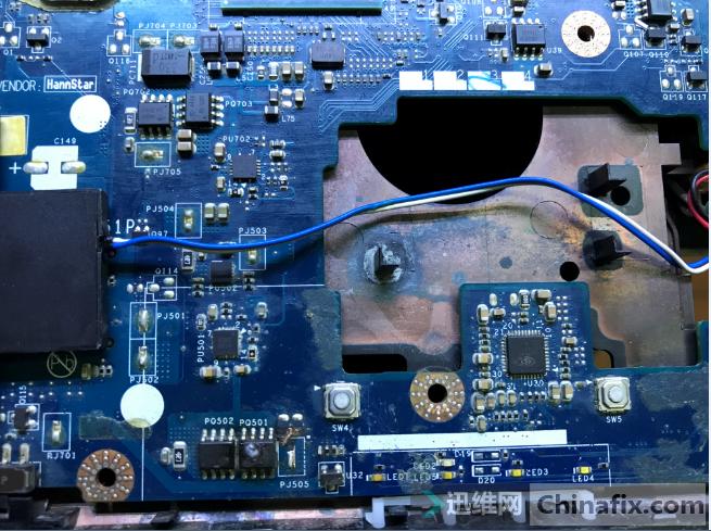 g470显卡故障维修,联想g470电源灯亮但是开不开机了