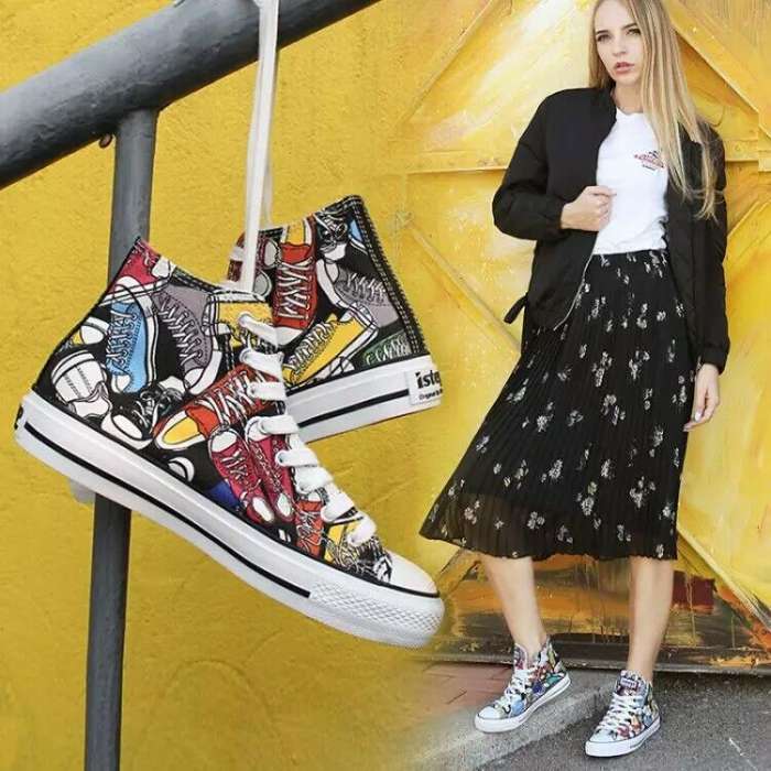 速来get2018第一潮流元素,教你玩转涂鸦玩转时尚!