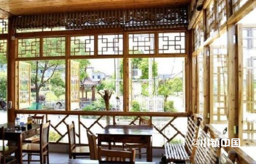 农庄特色窗户,农家乐和休闲农庄灯光