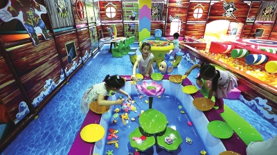 金城商家玩“赚”儿童经济